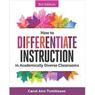 How to Differentiate Instruction in Academically Diverse Classrooms,9781416623304