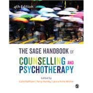 The SAGE Handbook of Counselling and Psychotherapy