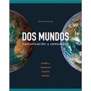 Dos Mundos PLUS package for Students – (Color loose leaf print text, e-book, online WB/LM)