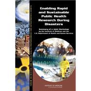 Enabling Rapid and Sustainable Public Health Research During Disasters
