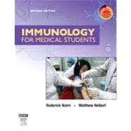 Immunology for Medical Students (Book with Access Code),9780323043311