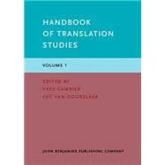 Handbook of Translation Studies