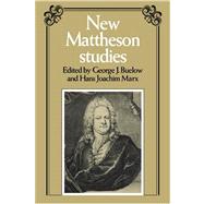 New Mattheson Studies