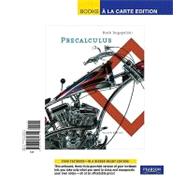 Precalculus, Books a la Carte Edition
