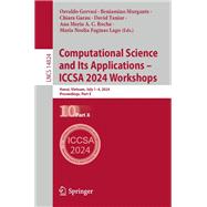 Computational Science and Its Applications – ICCSA 2024 Workshops