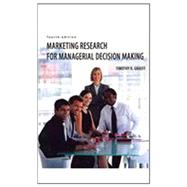 Marketing Research for Managerial Decision Making