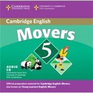 Cambridge Young Learners English Tests Movers 5 Audio CD: Examination Papers from the University of Cambridge ESOL Examinations
