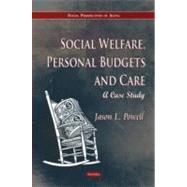 Social Welfare, Personal Budgets and Care