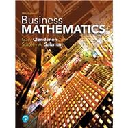 Business Mathematics,9780134693323