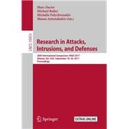 Research in Attacks, Intrusions, and Defenses