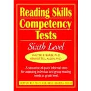 Reading Skills Competency Tests: Sixth Level