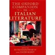 The Oxford Companion to Italian Literature