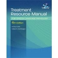 Treatment Resource Manual for Speech Language Pathology, 4th Edition
