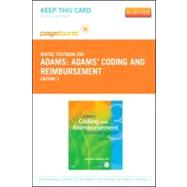 Adams' Coding and Reimbursement - Pageburst Retail (User Guide and Access Code) : A Simplified Approach