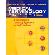 Medical Terminology Online (Webct Format) And Medical Terminology Simplified: A Programmed Learning Approach by Body Systems