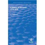 A History of Germany 1715-1815,9781138603332