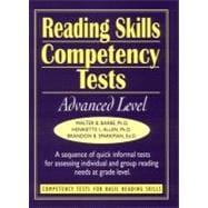 Reading Skills Competency Tests : Advanced Level