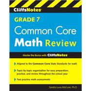 Cliffsnotes Grade 7 Common Core Math Review