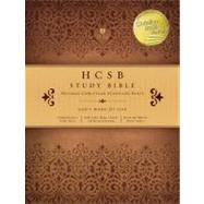 HCSB Study Bible, Teal/Taupe LeatherTouch Indexed