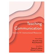 Teaching Communication, Volume IV,9781793523334