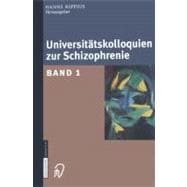 Universitatskolloquien Zur Schizophrenie
