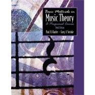 Basic Materials in Music Theory : A Programmed Course