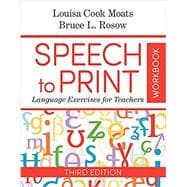 Speech to Print Workbook,9781681253336