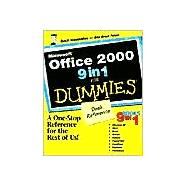 Microsoft Office 2000 9 in 1 For Dummies Desk Reference