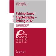 Pairing-based Cryptography - Pairing 2012