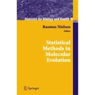Statistical Methods in Molecular Evolution