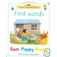 First Words: Sticker Learning Book
