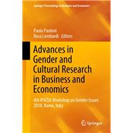 Advances in Gender and Cultural Research in Business and Economics