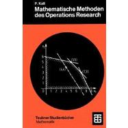 Mathematische Methoden Des Operations Research