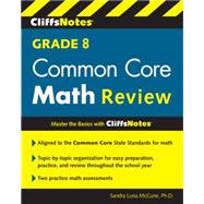 Cliffsnotes Grade 8 Common Core Math Review