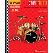 Hal Leonard Drumset Method - Complete Edition: Books 1 & 2 with Video and Audio