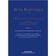 Preußische Universitätspolitik im Deutschen Kaiserreich