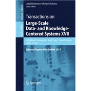 Transactions on Large-scale Data- and Knowledge-centered Systems XVII