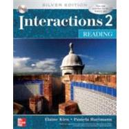 Interactions 2  - Reading Student Book Plus e-Course Code Silver Edition