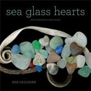 Sea Glass Hearts 2013 Wall Calendar
