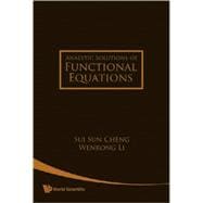 Analytic Solutions Of Functional Equations