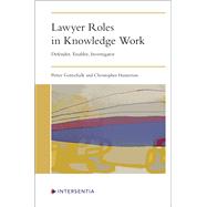 Lawyer Roles in Knowledge Work Defender, Enabler, Investigator