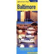 American Map Baltimore City Map,9780841603356