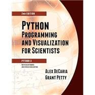 Python Programming and Visualization for Scientists