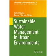 Sustainable Water Management in Urban Environments