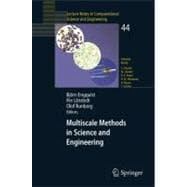 Multiscale Methods in Science And Engineering,9783540253358