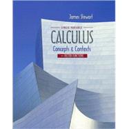 Single Variable Calculus with Vector Functions : Concepts and Contexts (for AP Calculus)