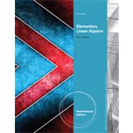 Elementary Linear Algebra, International Edition, 7th Edition