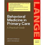Behavioral Medicine in Primary Care