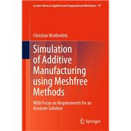 Simulation of Additive Manufacturing using Meshfree Methods