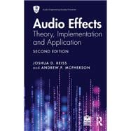 Audio Effects book cover, ISBN 9781040583364